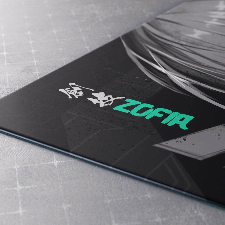 GLSSWRKS Zofia Glass Mousepad (525x450x1.1mm)