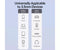 Vention 3.5mm Male to Male Audio Cable - Cotton Braided Aluminum Type 2M (BAWLH)