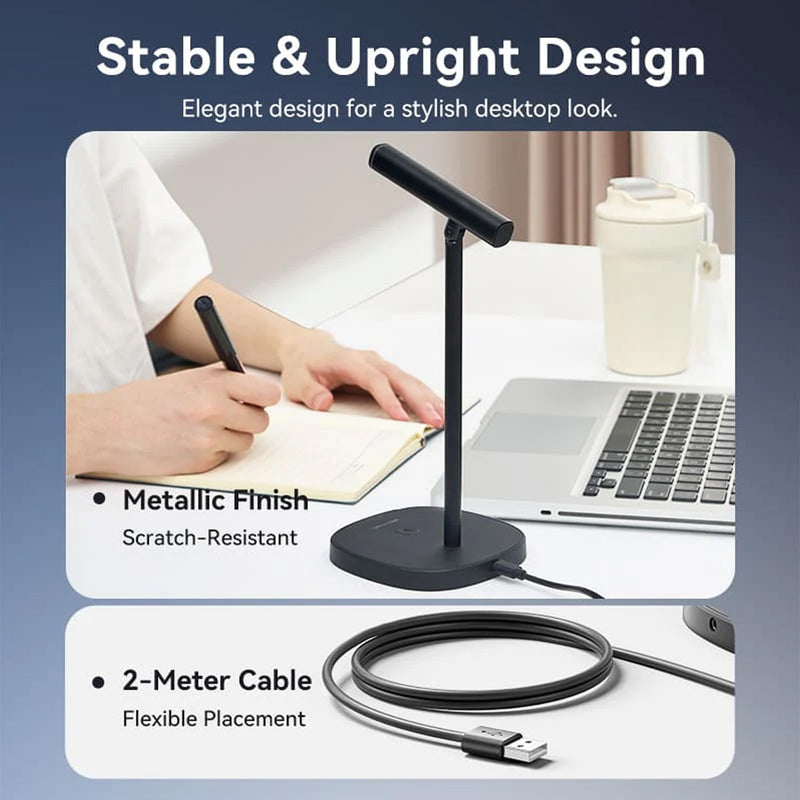 Vention USB Desktop Microphone with Mute Button (Black) (NCCB0)