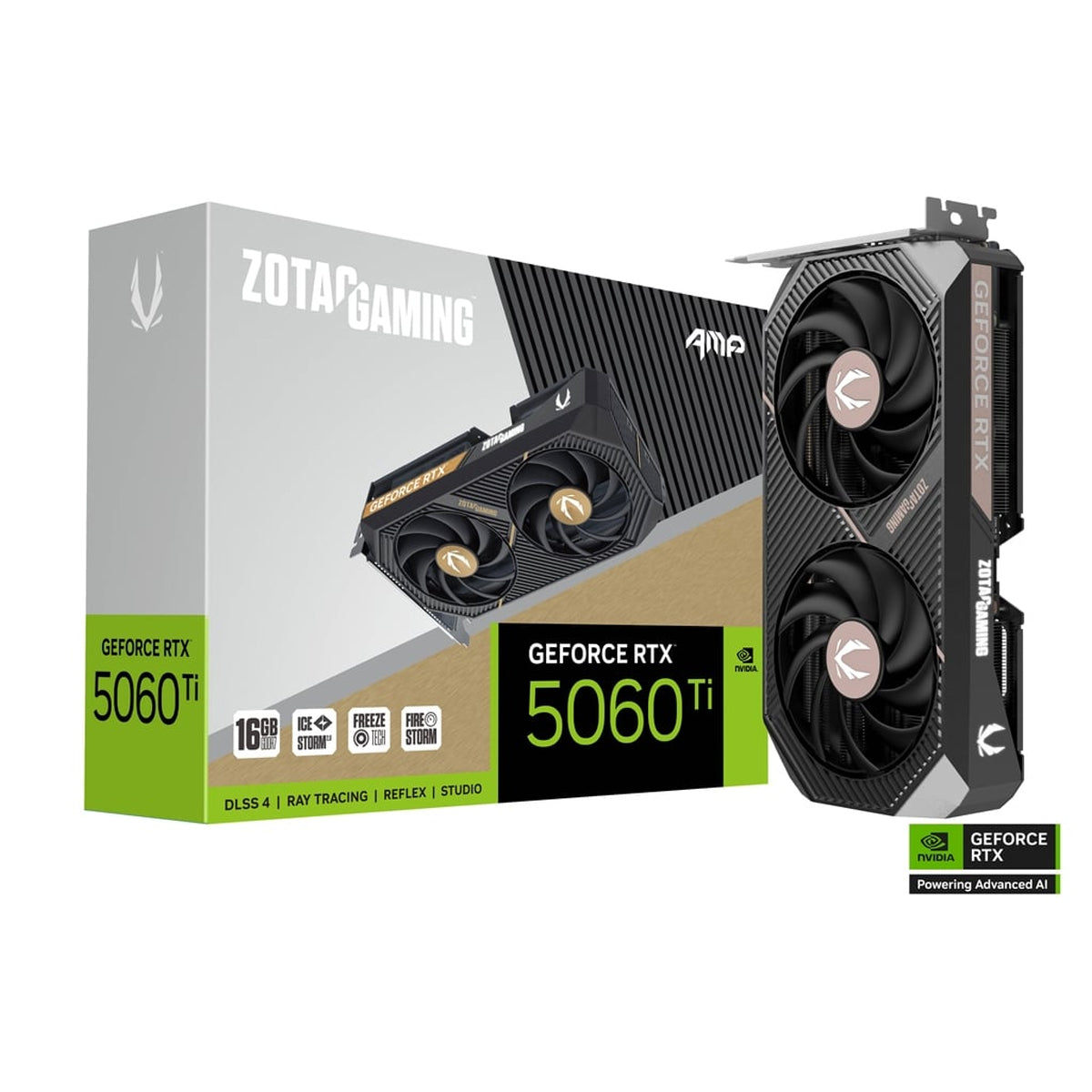 Zotac Gaming GeForce RTX 5060 Ti 16GB GDDR7 AMP Graphics Card