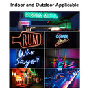 Vention Silicone Neon LED Strip Lights with IR Remote & USB 5V Power Supply - 1M, 2M 