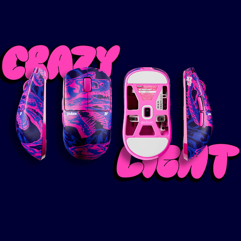Pulsar X2 CrazyLight PRX Edition 8K Polling Rate eSports Gaming Mouse