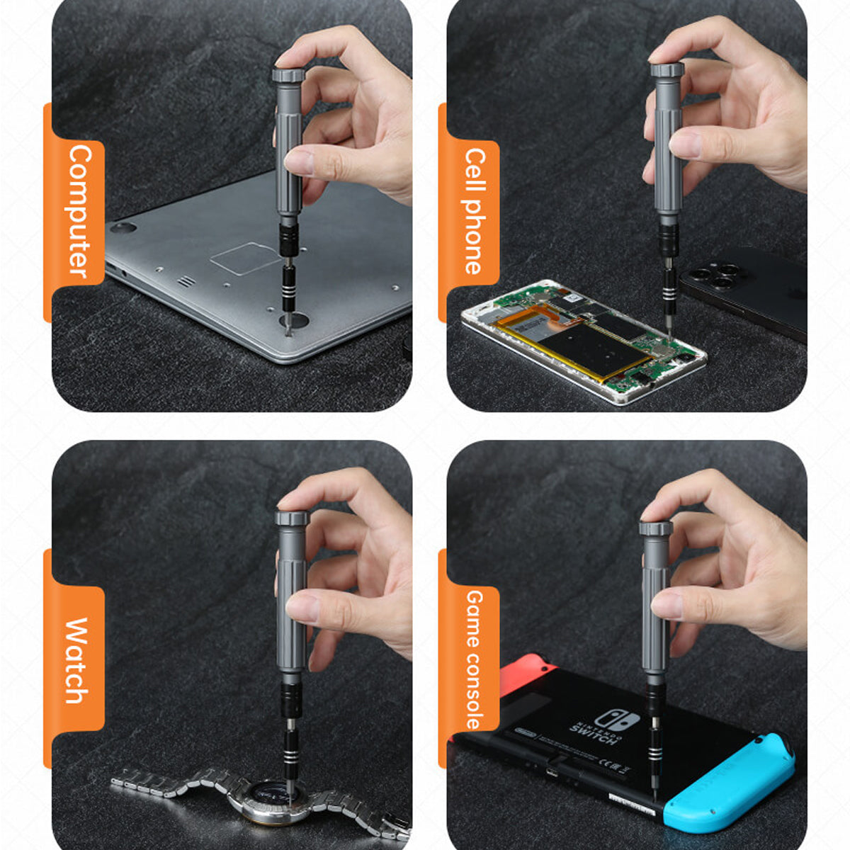 UF Tools 150-in-1 Multi-Functional Precision Screwdriver Set (w/ Aluminum Alloy Handle) (UF-840150)