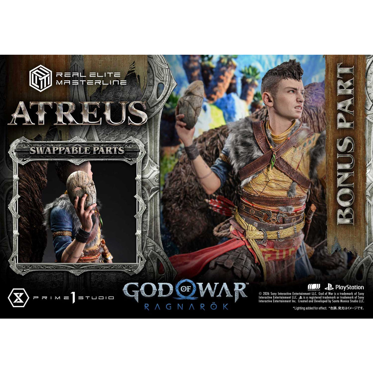 Real Elite Masterline God of War: Ragnarok Atreus DX Bonus version (REMGOW-03DXS)