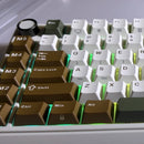 Royal Kludge RK L75 Tri-Mode RGB 85 Keys Hot-Swappable Mechanical Keyboard Palm Green