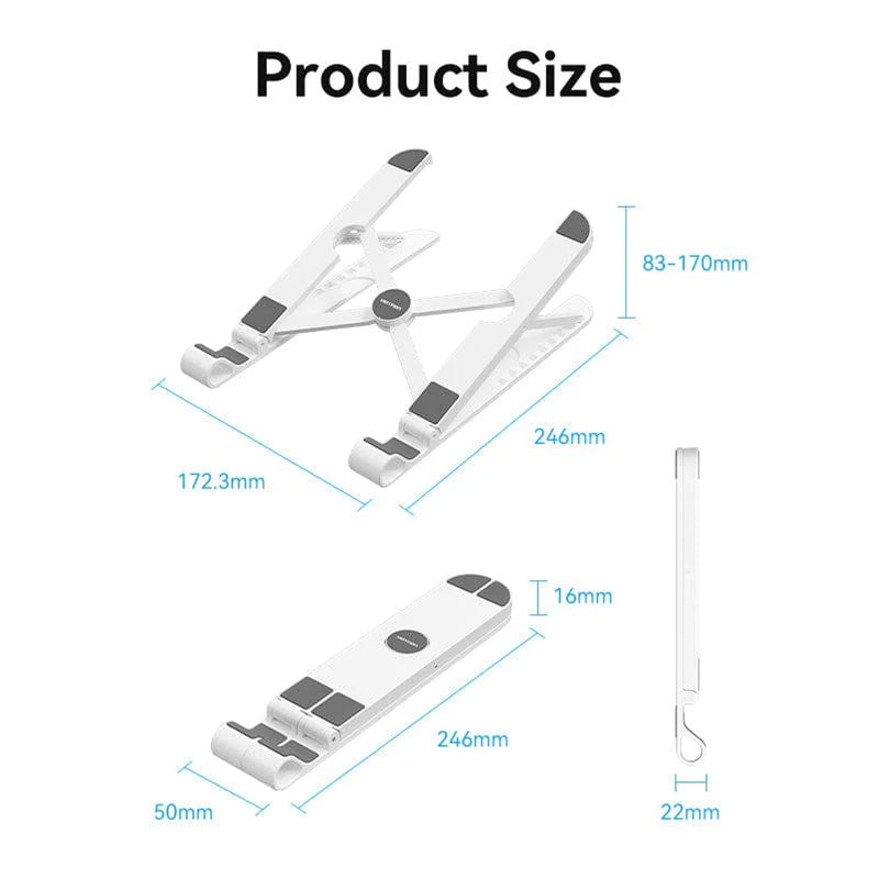 Vention Laptop Stand (White) (KDNW0)