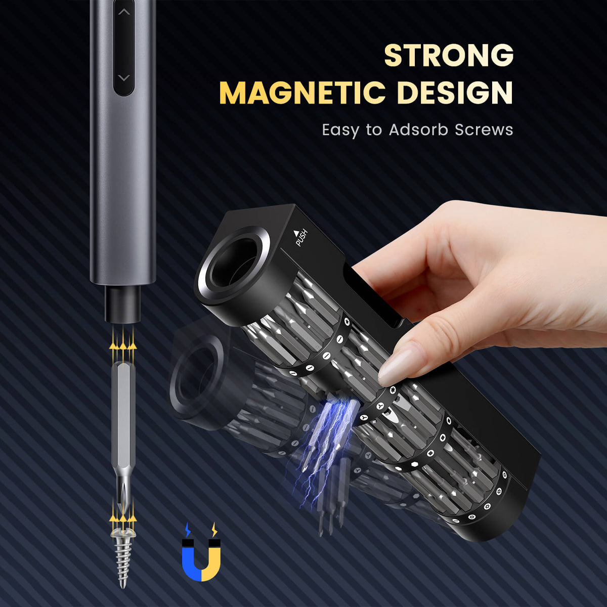 UF Tools 66-in-1 Precision Electric Screwdriver Set (UF-882071)