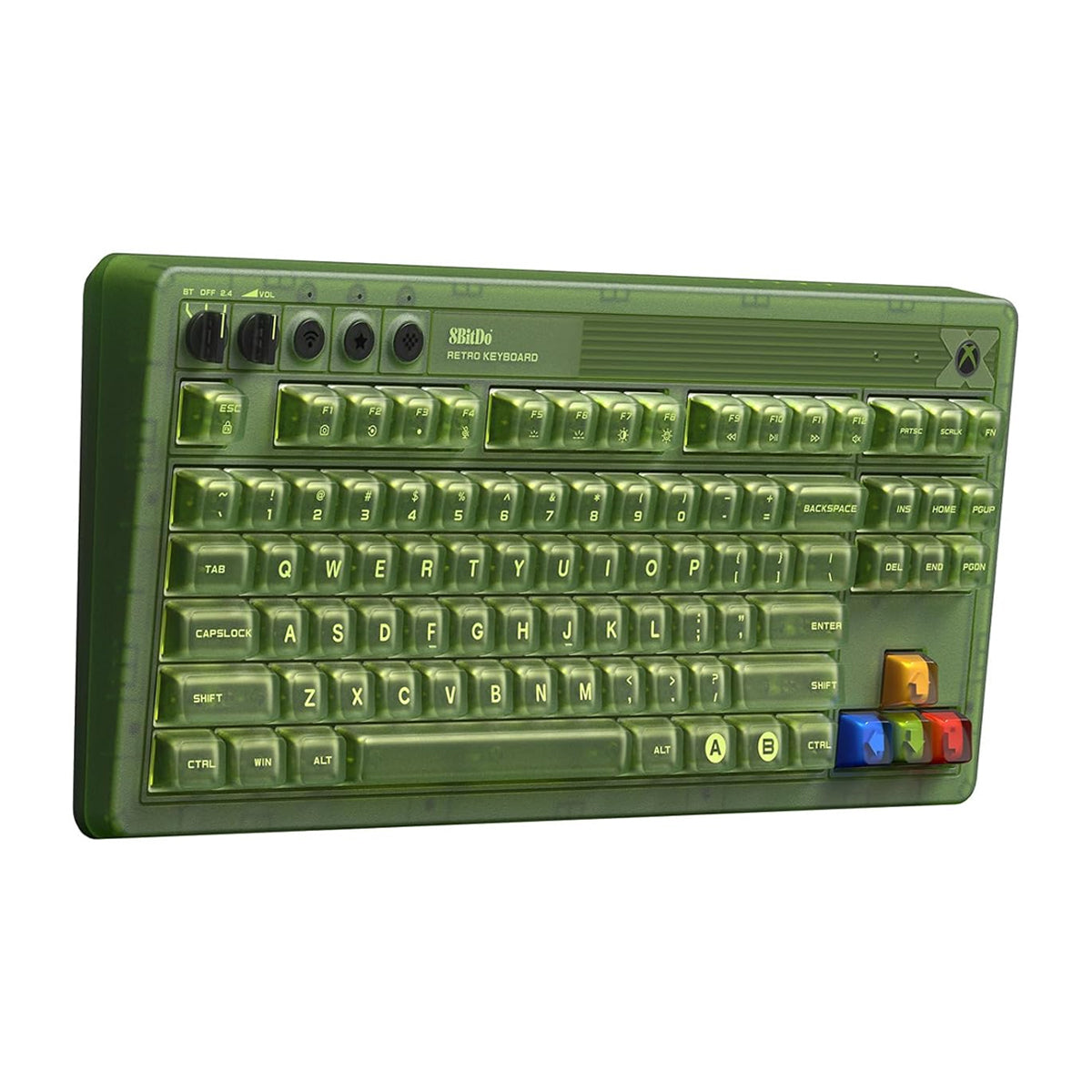 8Bitdo Retro 87 Mechanical Keyboard Xbox Edition (85HD)