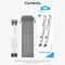 Vention Foldable Laptop Stand - Silver Aluminum Alloy Type (KDMI0)