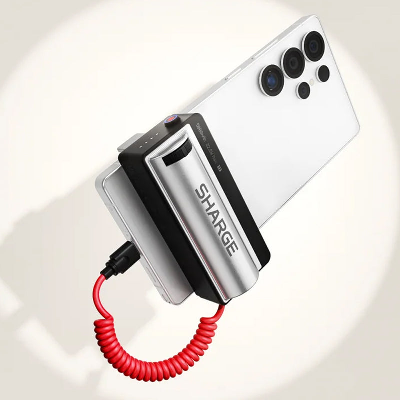 Sharge Grip Power Bank 5000mAh 22.5W Max (Black) (P1)