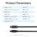 Vention Optical Fiber Audio Cable - (1.5M, 3M, 5M)  (BAEBG, BAEBI, BAEBJ)