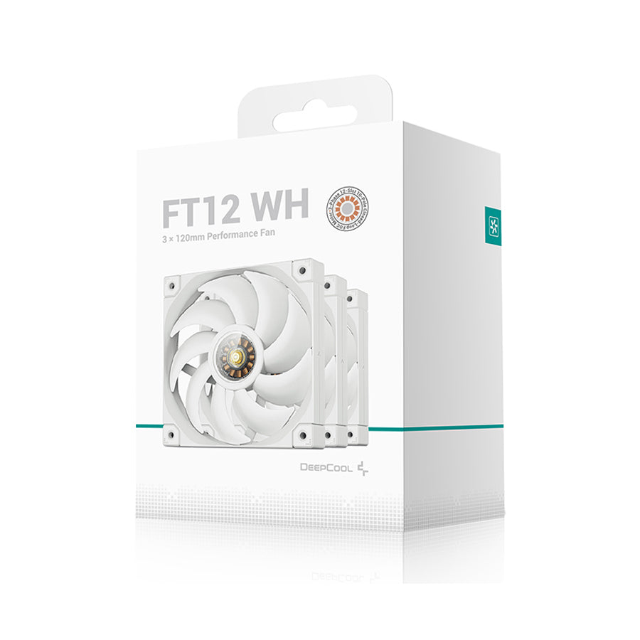 DeepCool FT12 3-in-1 120mm High-Performance PWM Fans 