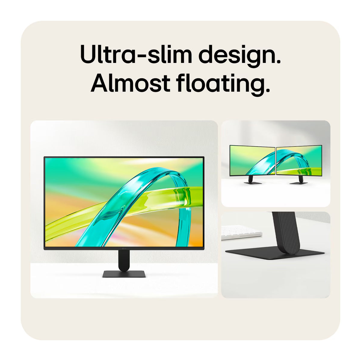 LG 27U411B-B 27" FHD (1920x1080) 144Hz 1Ms MBR 5Ms GTG IPS Monitor