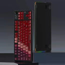Ajazz MK87 RGB 87 Keys Hot-Swappable Mechanical Keyboard (Transparent Red) (Pitaya Switch)