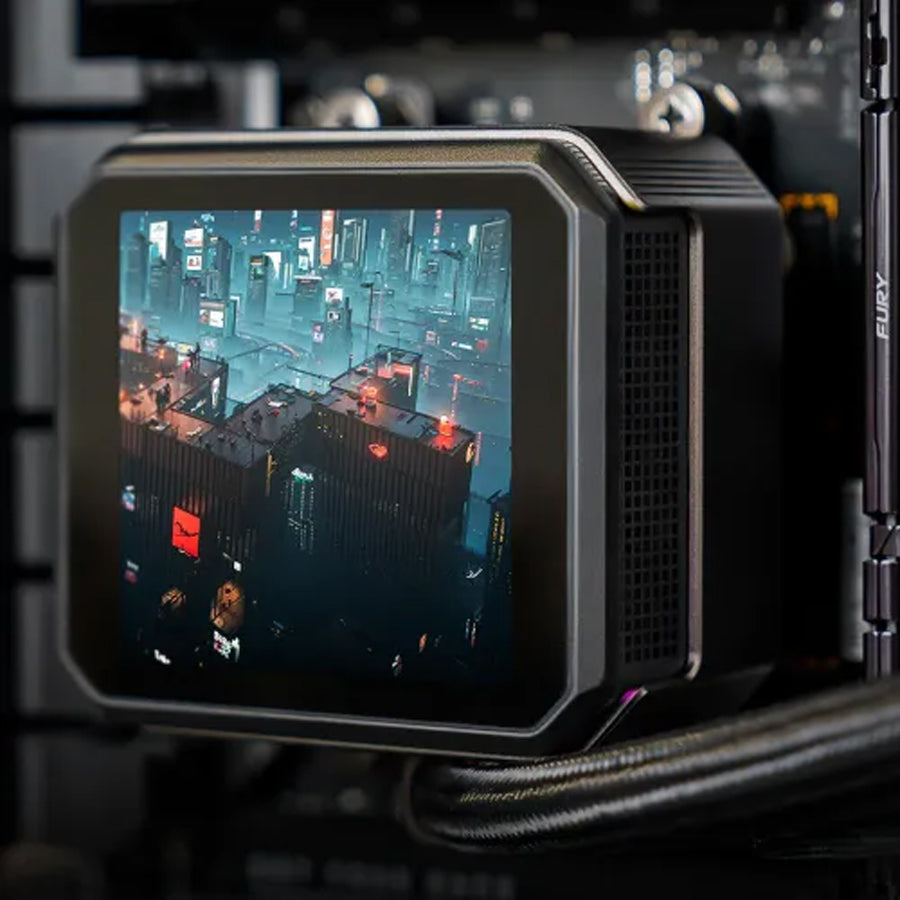 DeepCool Spartacus 360 Fully Customizable 6th Gen Liquid Cooler with Silent Ring Fans