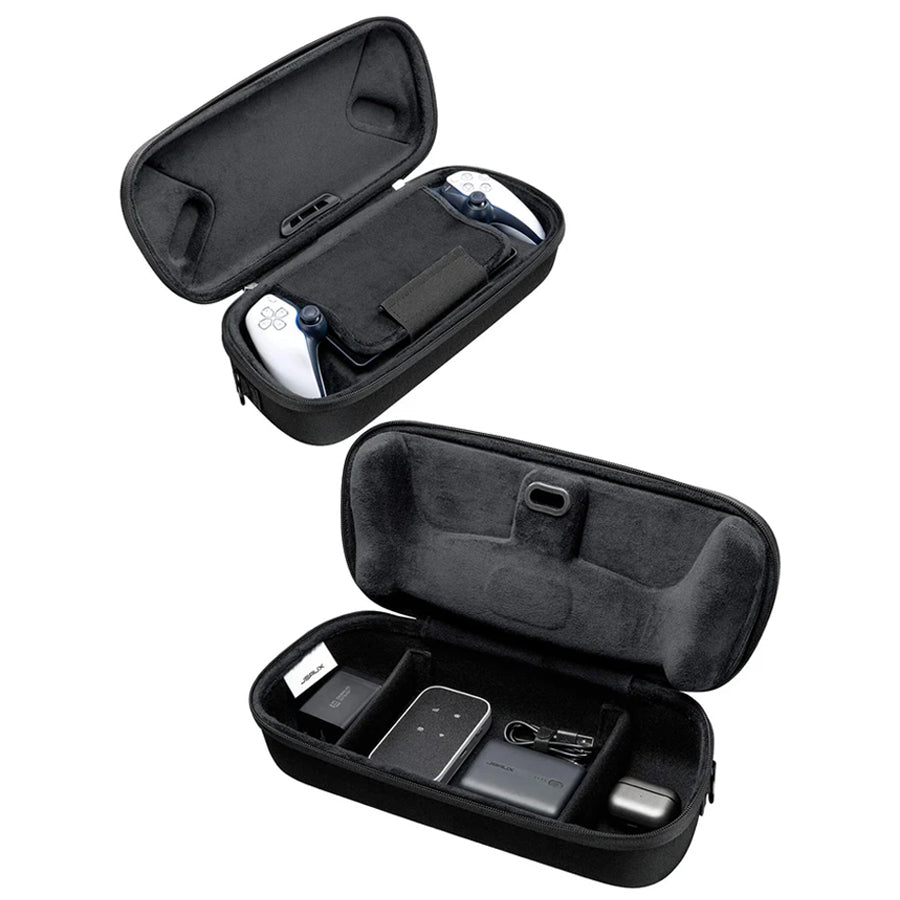 JSAUX Double-Decker Travel Supply Case for Playstation Portal (Black) (BG0144)