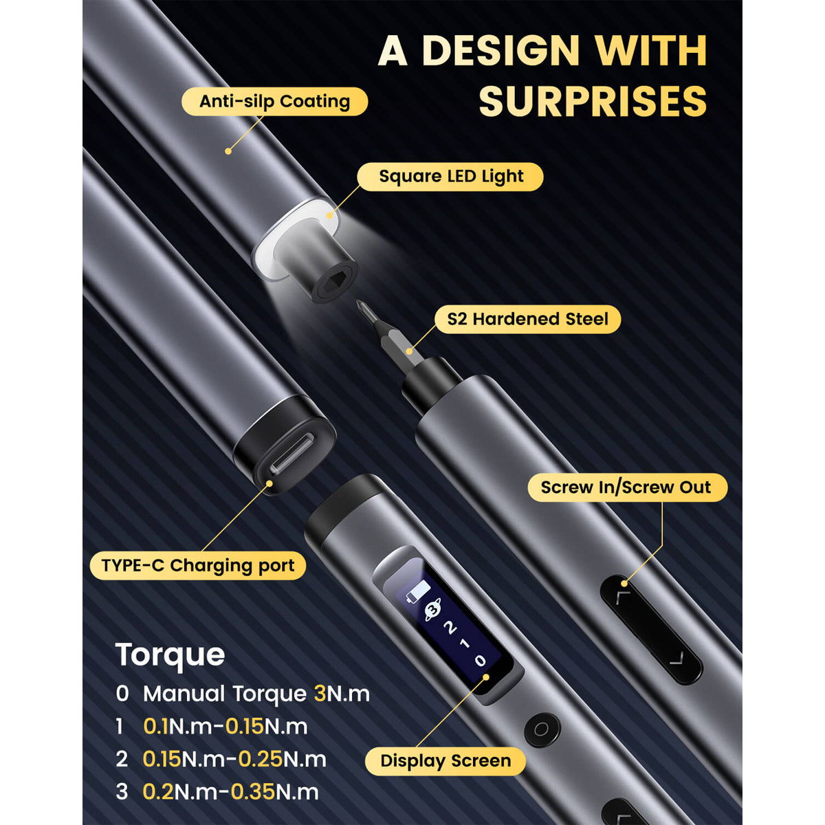 UF Tools 66-in-1 Precision Electric Screwdriver Set (UF-882071)