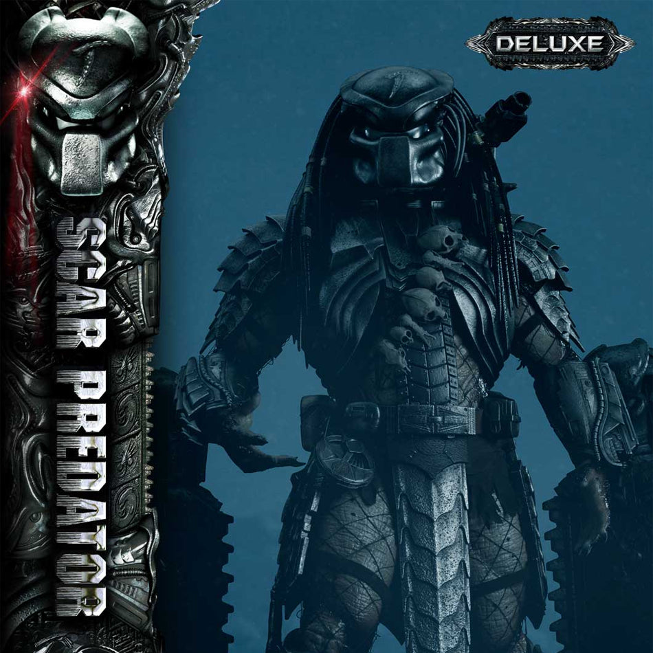 Prime 1 Studio Museum Masterline Alien vs. Predator (Film) Scar Predator DX Bonus Version (MMPR-04DXS)