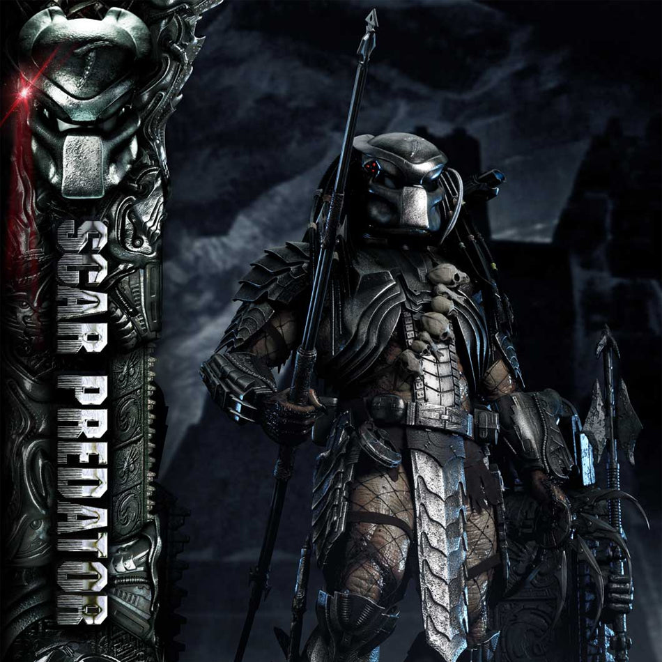 Prime 1 Studio Museum Masterline Alien vs. Predator (Film) Scar Predator DX Bonus Version (MMPR-04DXS)