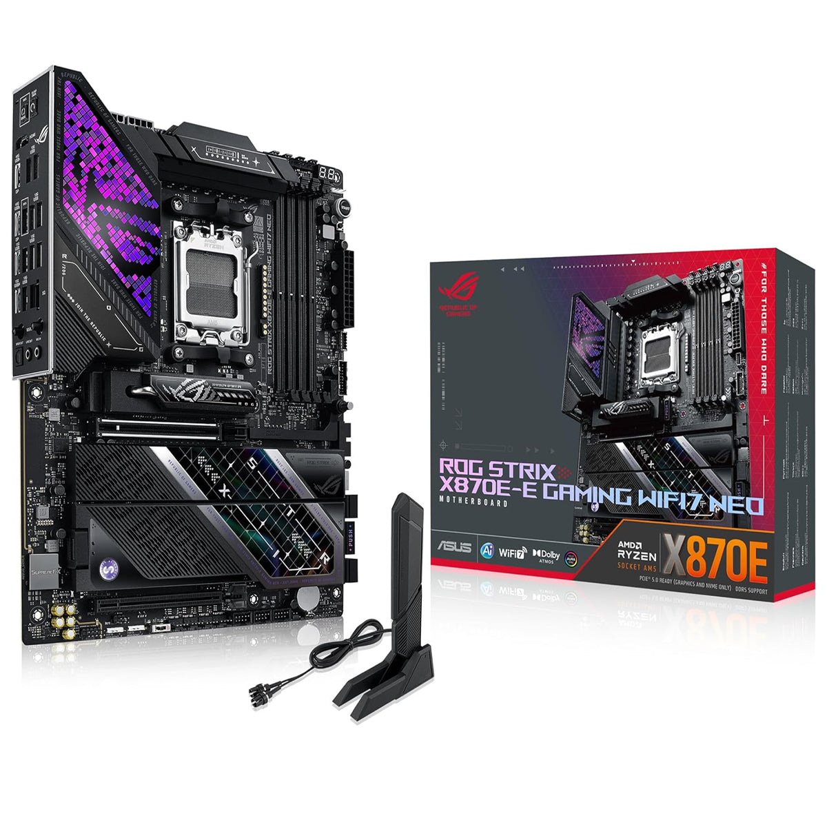 ASUS ROG Strix X870E-E Gaming WiFi7 Neo DDR5 AMD Motherboard