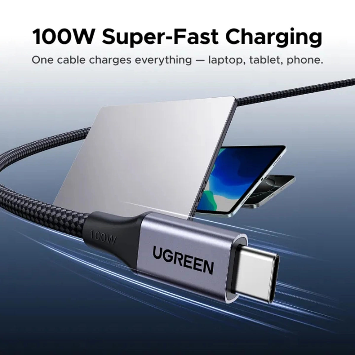 Ugreen USB-C to USB-C 100W PD Magnetic Fast Charging Cable