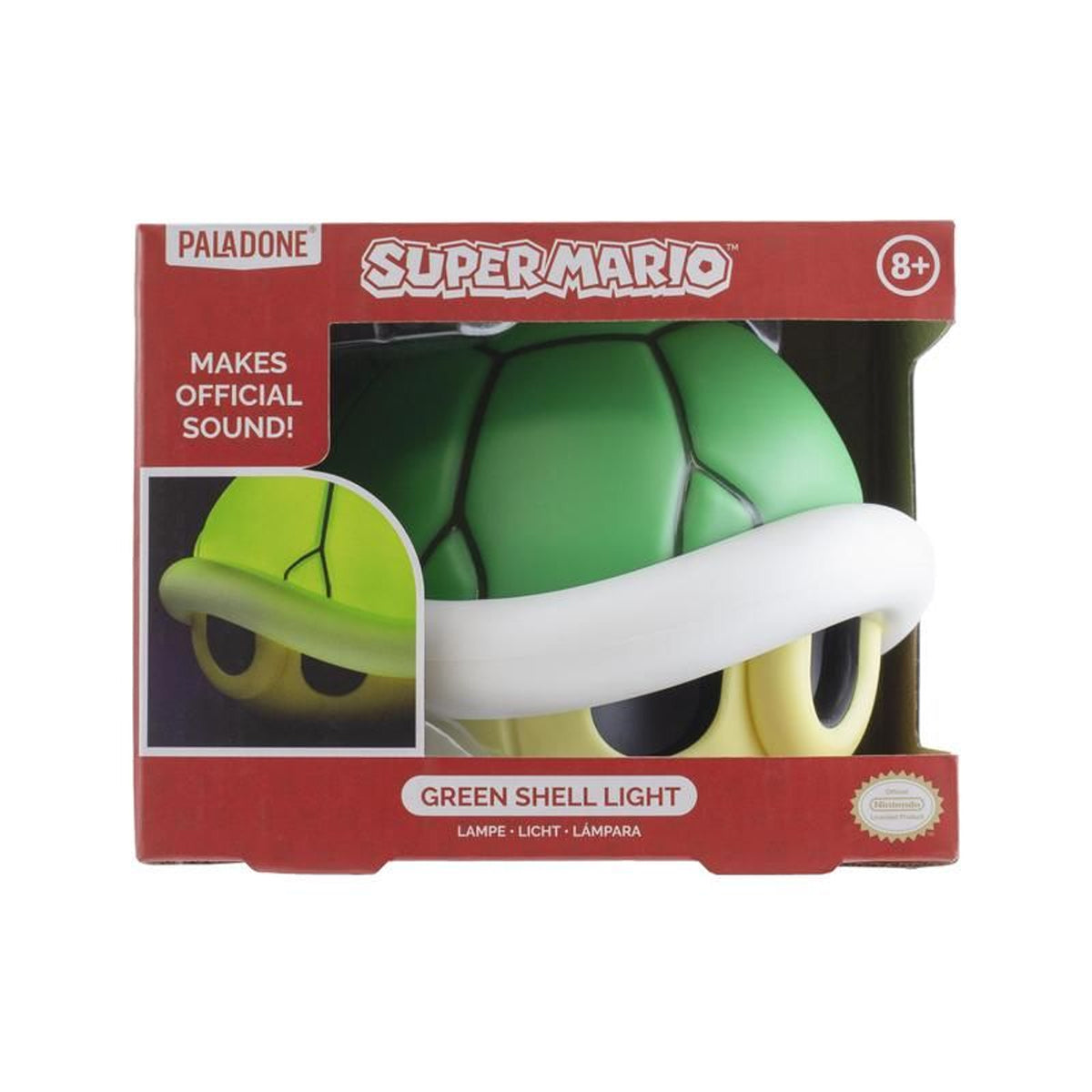 Paladone Super Mario Green Shell Light V2 (PP8028NNV2)