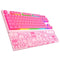 Razer Ornata V3 Tenkeyless Compact Low Profile Gaming Keyboard Hello Kitty and Friends Ed. (Pink)