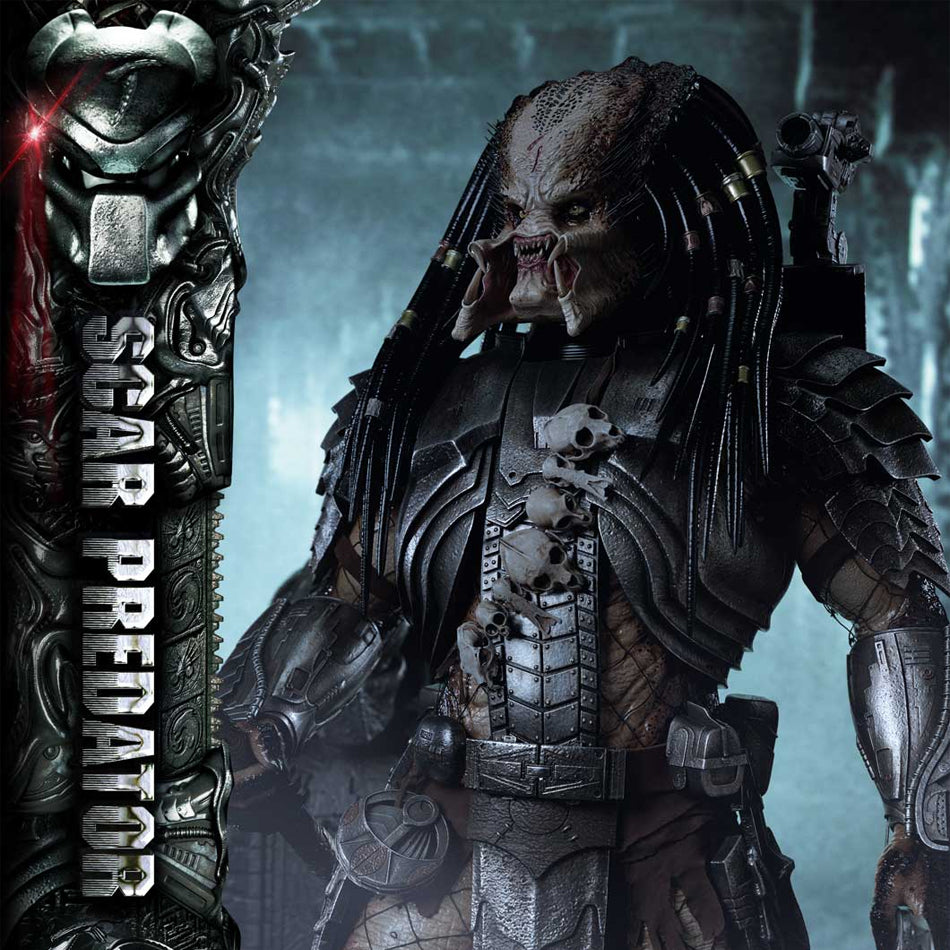 Prime 1 Studio Museum Masterline Alien vs. Predator (Film) Scar Predator DX Bonus Version (MMPR-04DXS)