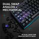 Logitech G512 X 75 Dual Swap TMR Analog/Mechanical 8k Gaming Keyboard
