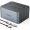 ORICO 2 Bay Hard Drive Dock HDD/SSD (6626C3-C-V1-US-GY-BP-HW)