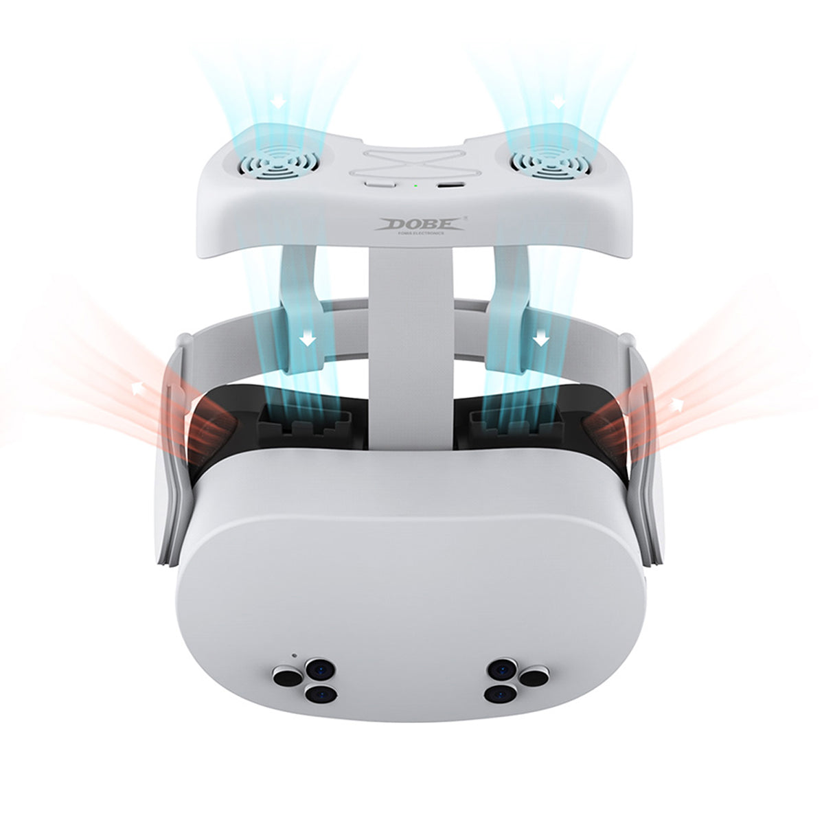 Dobe VR Ventilation Cooling Fan Mask for Meta Quest 3S TY-5805