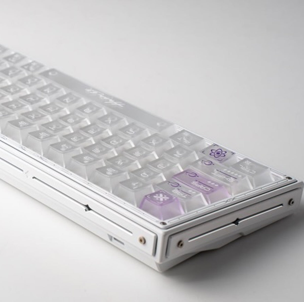 WLMouse HUAN63 HE Magnesium Alloys Keyboard (White)