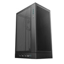 Deepcool CH270 Digital High Airflow Vertical M-ATX Compact Case with Data Screen (Black, White)