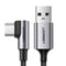 Ugreen Right Angle USB-A to USB-C Data Cable - 3m (Space Gray) (US284/70255)