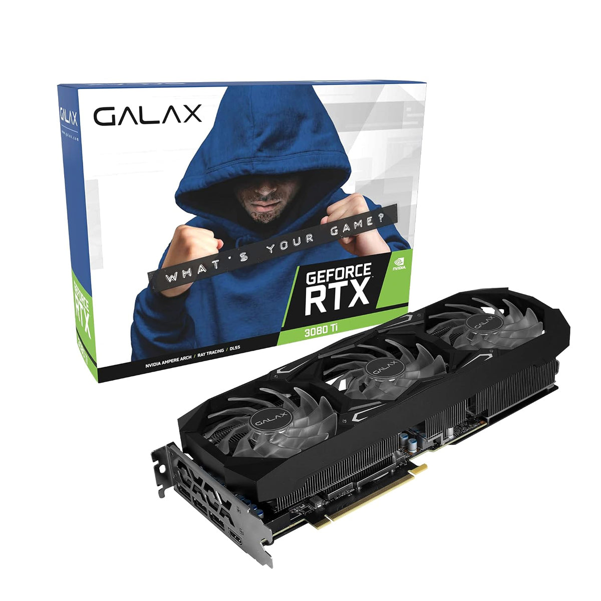 Galax GeForce RTX 3080 Ti SG 1-Click OC 12GB GDDR6X Graphics Card (38IOM5MD99DD)