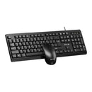 Aula AC101 Wired Keyboard & Mouse Combo (Black)