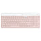 Logitech K580 Slim Multi-Device Wireless Keyboard (Rose)