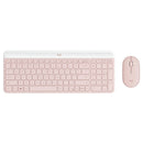 Logitech Slim Combo Mk470 Wireless Keyboard And Mouse (Rose)