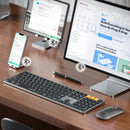 ProtoArc KM100-A Bluetooth Triple Channel Ulta-Slim Backlit Keyboard and Mouse Combo