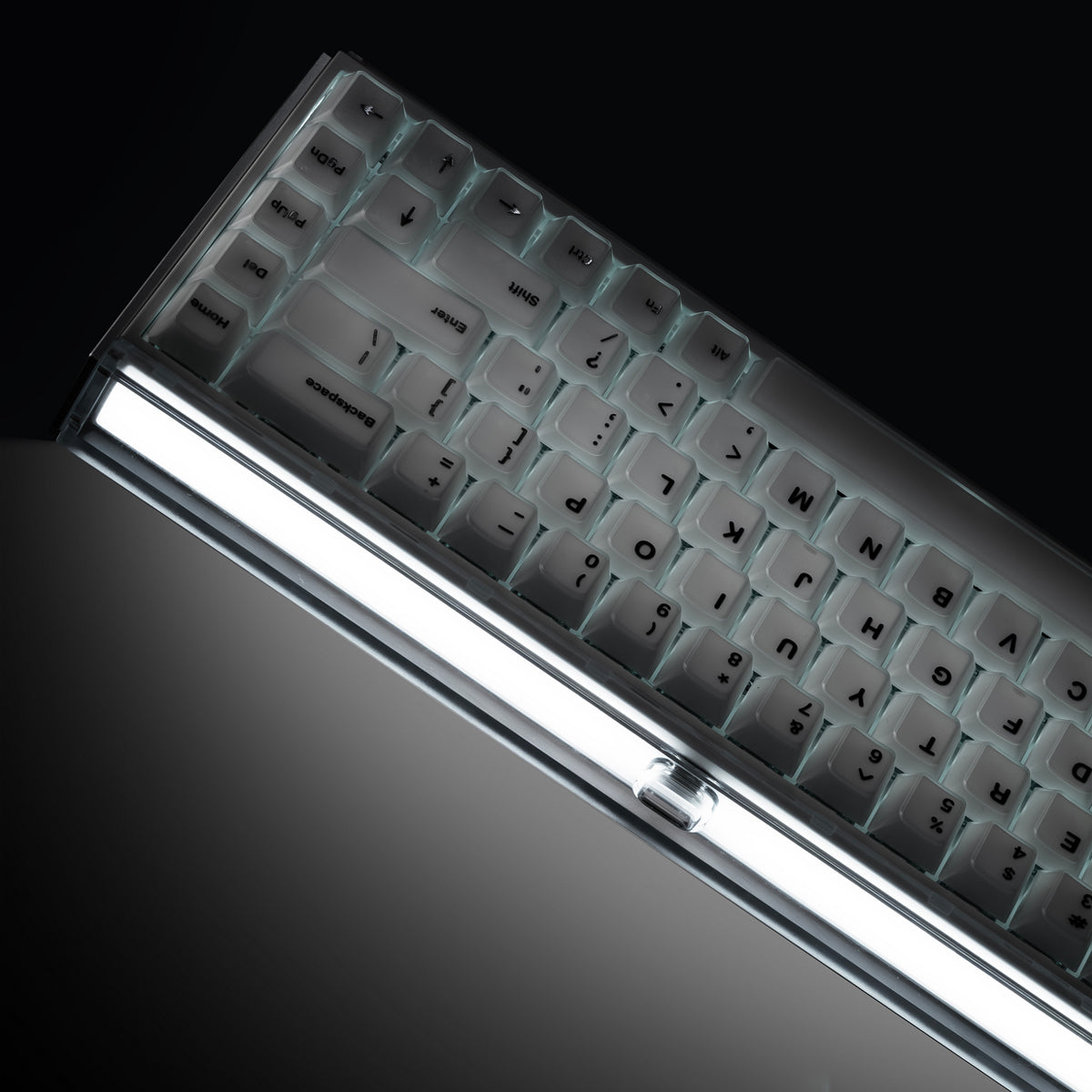Akko Ray68 RGB Wired Mechanical Keyboard (Misty White)