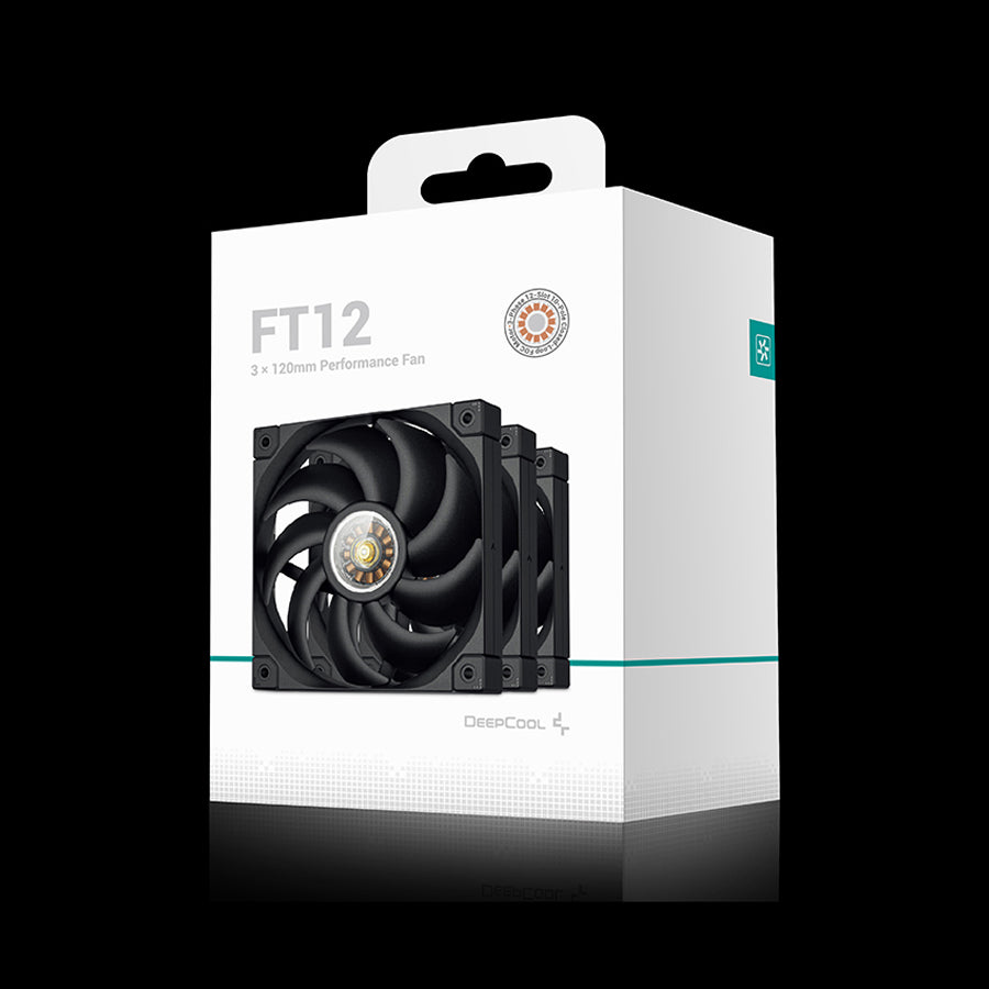 DeepCool FT12 3-in-1 120mm High-Performance PWM Fans 