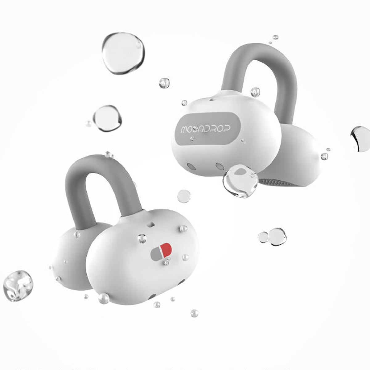 Moondrop Pill Open Ear Clip AI ENC HiFi Sound IPX4 OWS Ear-clip Earbuds