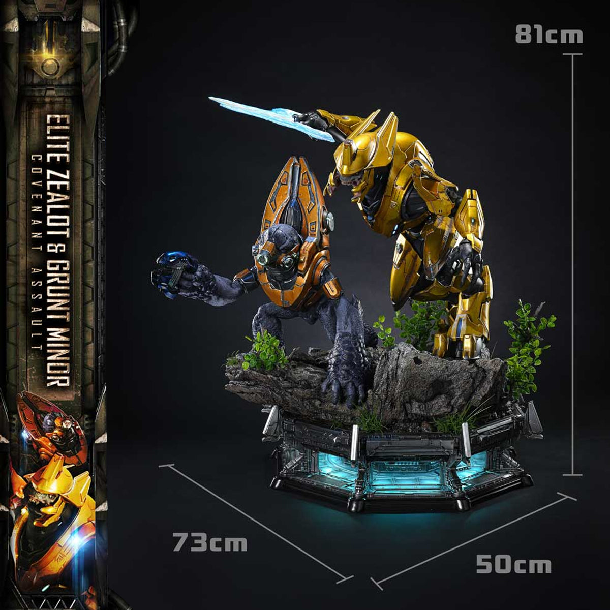 Ultimate Premium Masterline Halo: Campaign Evolved Elite Zealot & Grunt Minor: Covenant Assault