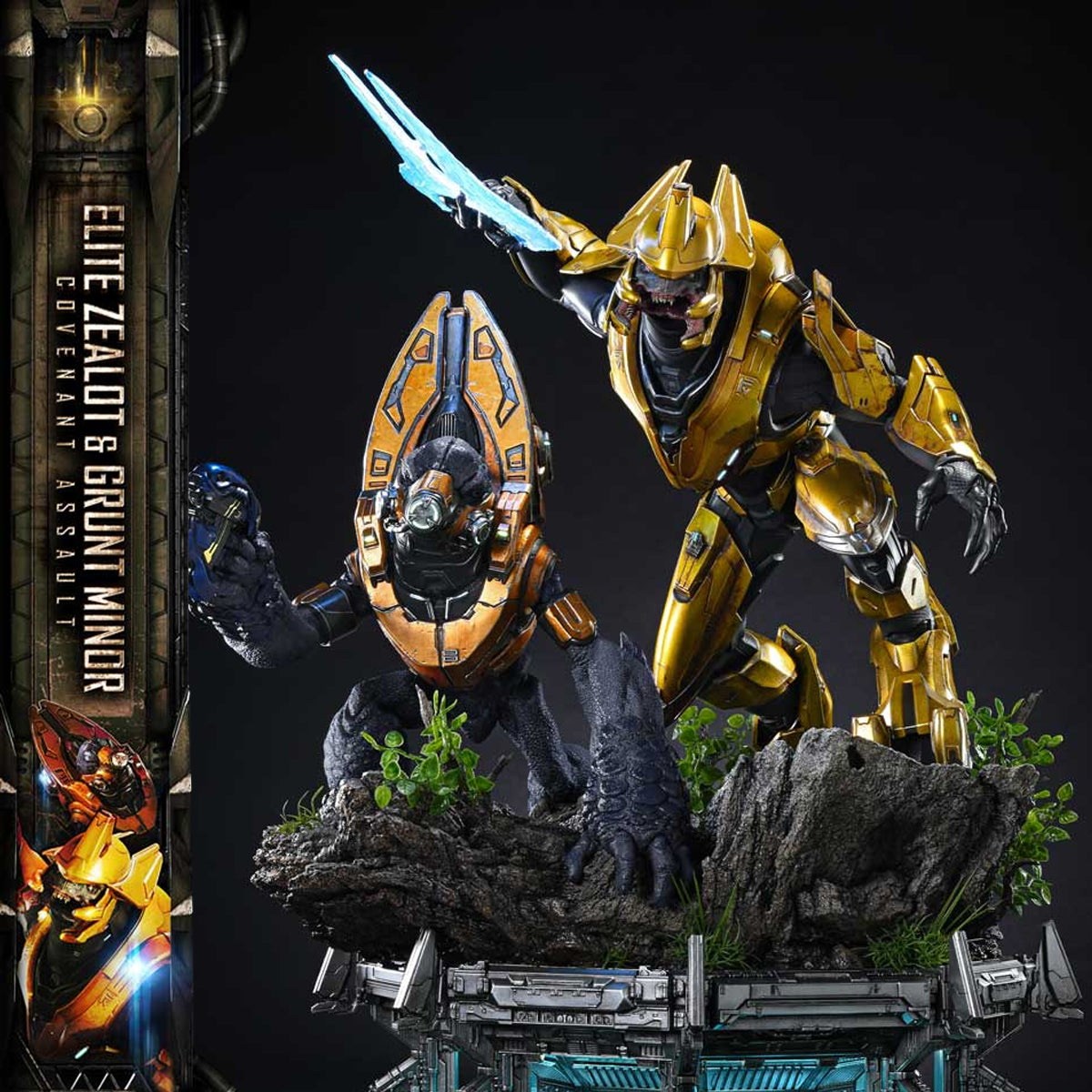 Ultimate Premium Masterline Halo: Campaign Evolved Elite Zealot & Grunt Minor: Covenant Assault