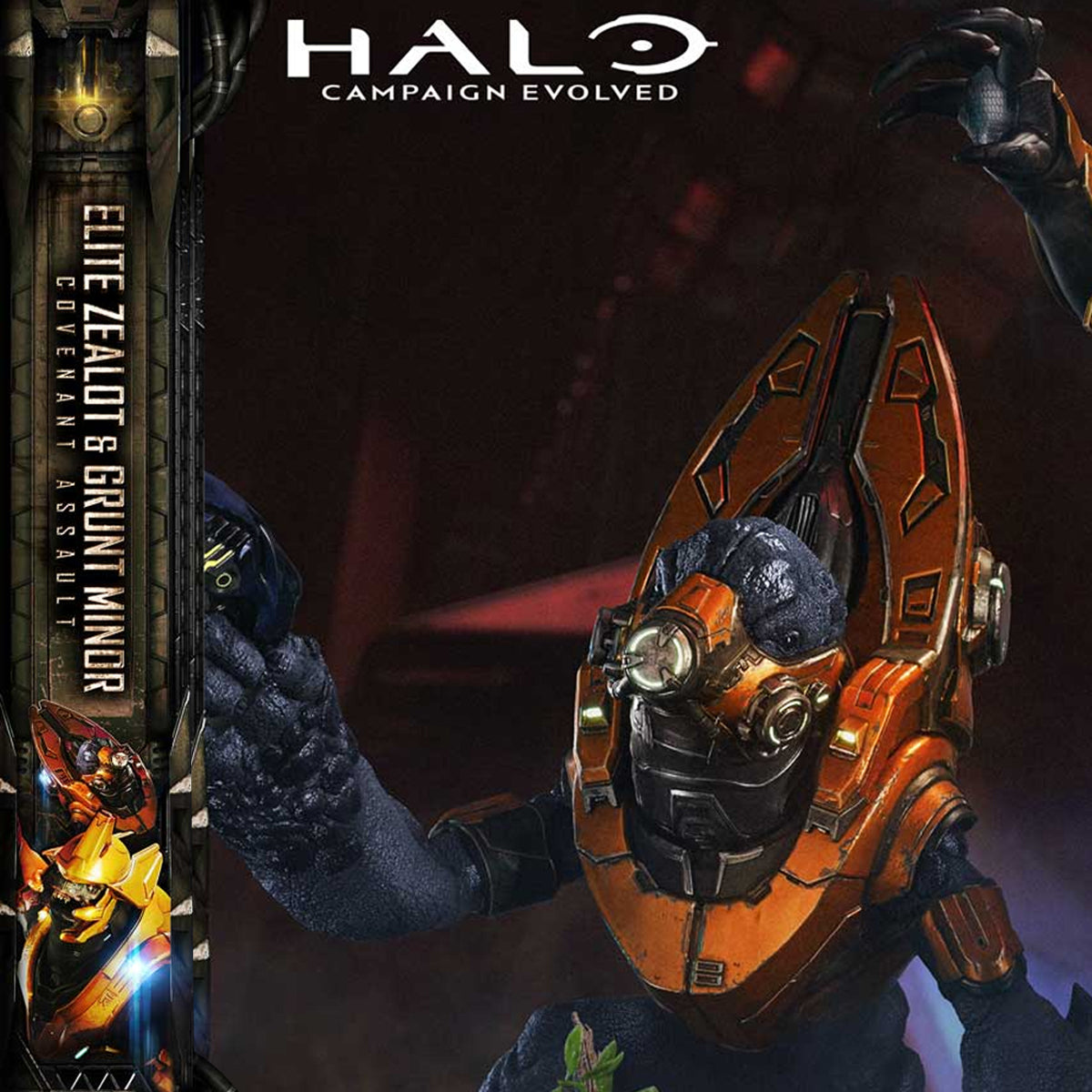 Ultimate Premium Masterline Halo: Campaign Evolved Elite Zealot & Grunt Minor: Covenant Assault