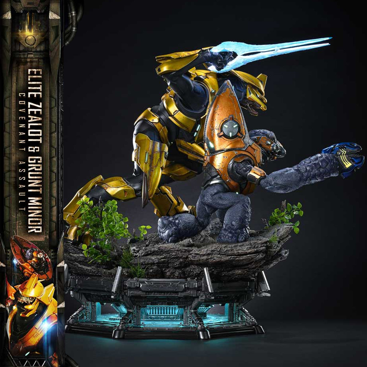 Ultimate Premium Masterline Halo: Campaign Evolved Elite Zealot & Grunt Minor: Covenant Assault