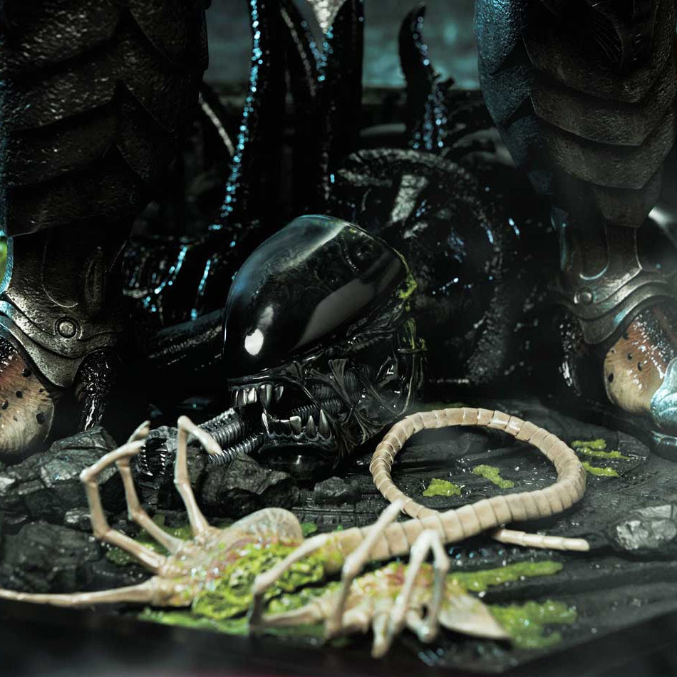 Prime 1 Studio Museum Masterline Alien vs. Predator (Film) Scar Predator DX Bonus Version (MMPR-04DXS)