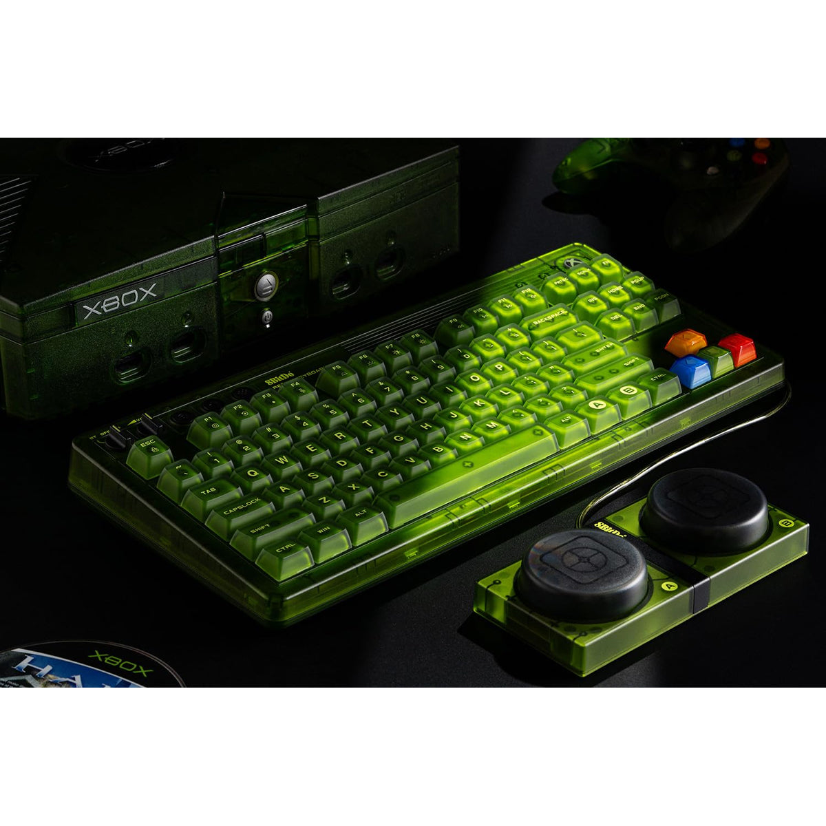 8Bitdo Retro 87 Mechanical Keyboard Xbox Edition (85HD)