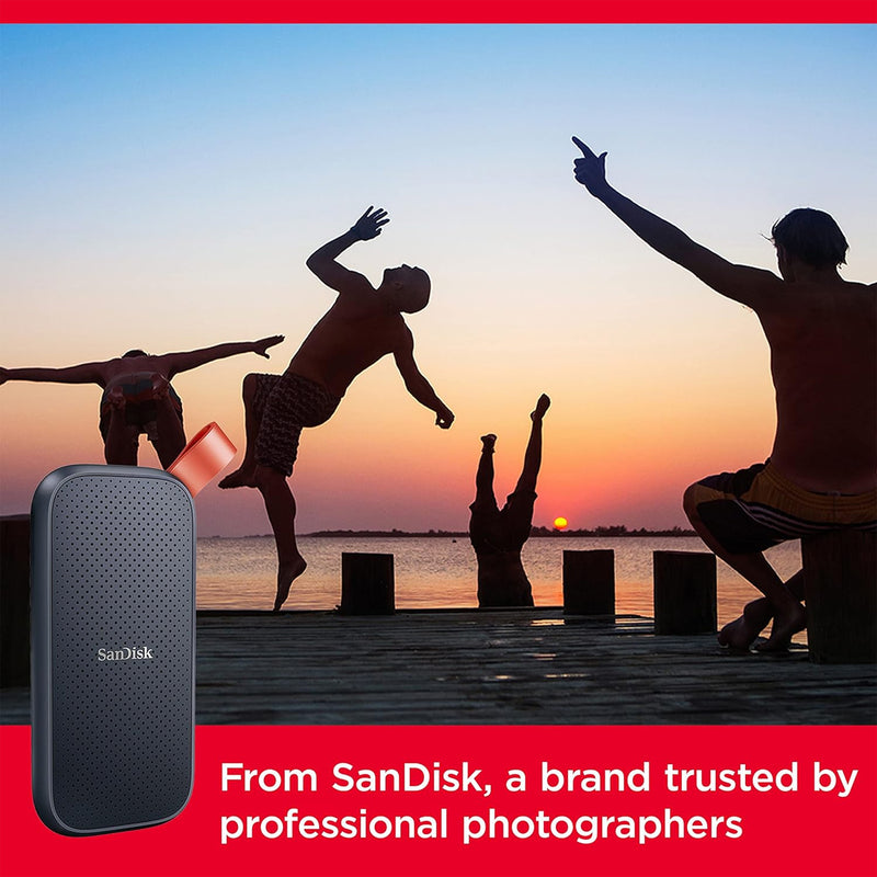 Sandisk 2TB USB 3.2 Gen 2 Type-C up to 800MB/s Portable SSD (Black) | DataBlitz