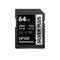 Lexar Professional SILVER PLUS 64GB SDXC UHS-I C10 U3 V30 205MB/s Read 100MB/s Write SD Card